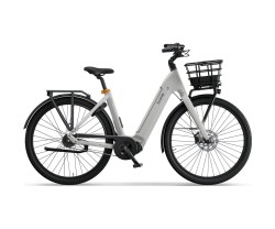 Elcykel Ecoride Ambassador 4 Mittmotor Fotbroms White