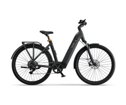 Elcykel Ecoride Tripper 4 Bakhjulsmotor Lågt Insteg Black