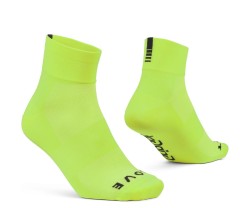 Strumpor GripGrab Lightweight SL Short hi-vis gul