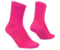 Strumpor Gripgrab Lightweight Airflow rosa hi-vis
