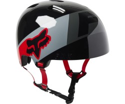Cykelhjälm Fox Junior Flight Helmet Svart/Röd