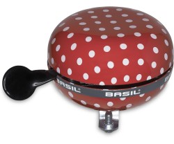 Soittokello Basil Polkadot Big Bell punainen/valkoinen