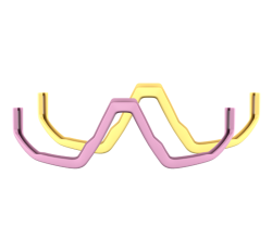 Reservdel Bliz Fusion Jawbones Packages rosa/gul
