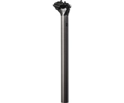 Sadelstolpe Bontrager Pro 0 mm offset 27.2 x 330 mm svart