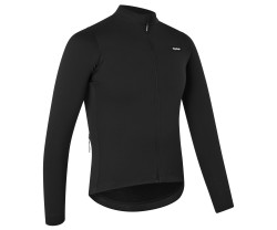 Cykeltröja Gripgrab Gravelin Merinotech Thermal Long Sleeve svart