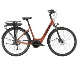 Elcykel Trek Verve+ 1 Lowstep 500wh Dam Orange