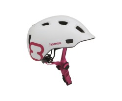 Cykelhjälm Hamax Barn Thundercap White/Pink