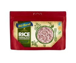 Outdoor Meal Blå Band Rice Pudding With Lingonberries