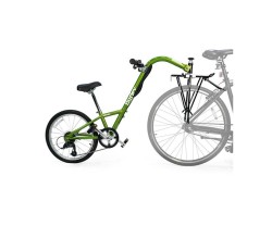 Påhängscykel Burley Tag-Along-Bike Piccolo 7-Växlar Grön