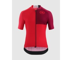 Pyöräilypaita Assos Mille GT Jersey C2 EVO Terästähti punainen