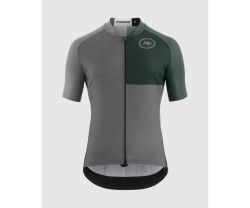 Pyöräilypaita Assos Mille GT Jersey C2 EVO Terästähti vihreä