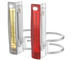 Knog Belysning Knog Plus Twinpack Translucent