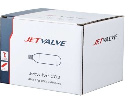 Kolsyrepatron Weldtite Jetvalve 16g 1-pack