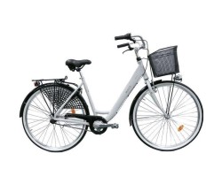 Damcykel MADE Viola City 3-växlad 28" vit
