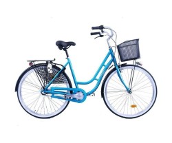 Damcykel MADE Lilje Original 3-växlad 28" lagunblå