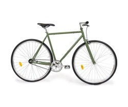 Herrcykel Kronan Rask H1 Singlespeed olivgrön