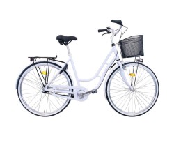 Damcykel MADE Linde 3-växlad 28" vit
