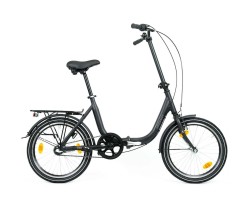 Hopfällbar Cykel Kronan Permis I3 20" 3-växlad svart