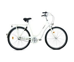 Damcykel Kronan Original D3 Vit 