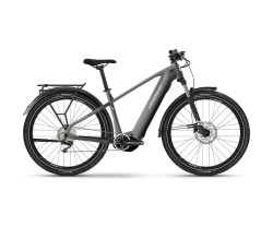 Elcykel hybrid Haibike Trekking 4 High Silver 