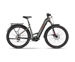 Sähköpyörä hybridi Haibike Trekking 5 Low Harmaa