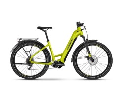Elcykel hybrid Haibike Trekking 5 Low Gul 