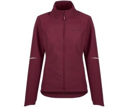 Pyöräilytakki Vaude Wintry IV Softshell Jacket Women Cassis