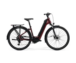 Elcykel Merida eSpresso City 400 EQ röd/svart