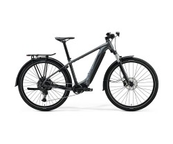 El MTB Merida eBig.Nine 400 EQ grå/svart