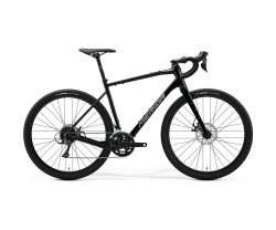 Gravelbike Merida Silex 200 svart/grå