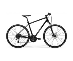 Hybridcykel Merida Crossway 20 herr svart/silver