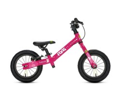 Barncykel Frog Tadpole 12" rosa