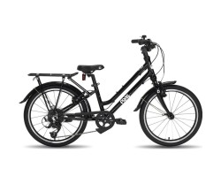 Barncykel Frog City 53 Svart