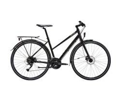 Hybridcykel Nishiki City 501 Dam svart