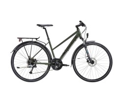 Hybridcykel Nishiki XC Five Dam grön