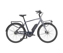 Elcykel Trek District+ 2 300Wh blå/grå