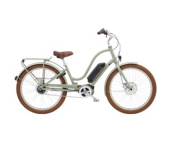 Elcykel Electra Townie Go! 5i EQ Step-Thru Grön