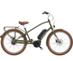 Elcykel Electra Townie Go! 5i EQ Step-Over Grön