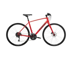 Hybridcykel Trek FX 2 Disc röd