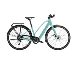 Elcykel Trek FX+ 2 Stagger Dam Grön