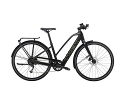 Elcykel Trek FX+ 2 Stagger Satin svart