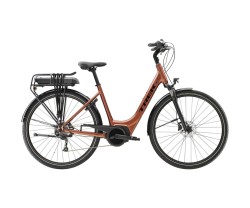 Elcykel Trek Verve+ 1 Lowstep 500wh Dam Orange