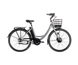Elcykel Ecoride Ambassador 28 AXS H-7 Dam silver