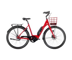 Elcykel Ecoride Ambassador 28 AXS M-5 E5 Dam röd