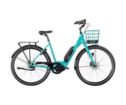 Elcykel Ecoride Ambassador 28 AXS M-5 E5 Dam turkos