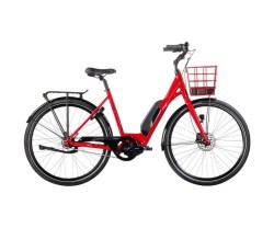 Elcykel Ecoride Ambassador 28 AXS M-5 E6 Dam röd