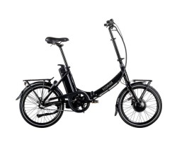 Hopfällbar Elcykel Ecoride Flexer 20 AXS Fold H-3 svart