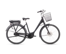 Elcykel Dam Kronan Kvick 7-Växlad Bosch Matt Svart