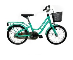 Barncykel Kronan F16 0-växlad Turkos