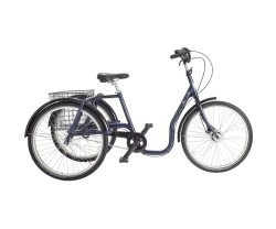 Trehjuling Skeppshult S3 Standard 24 3-växlar Blåbärsblixt